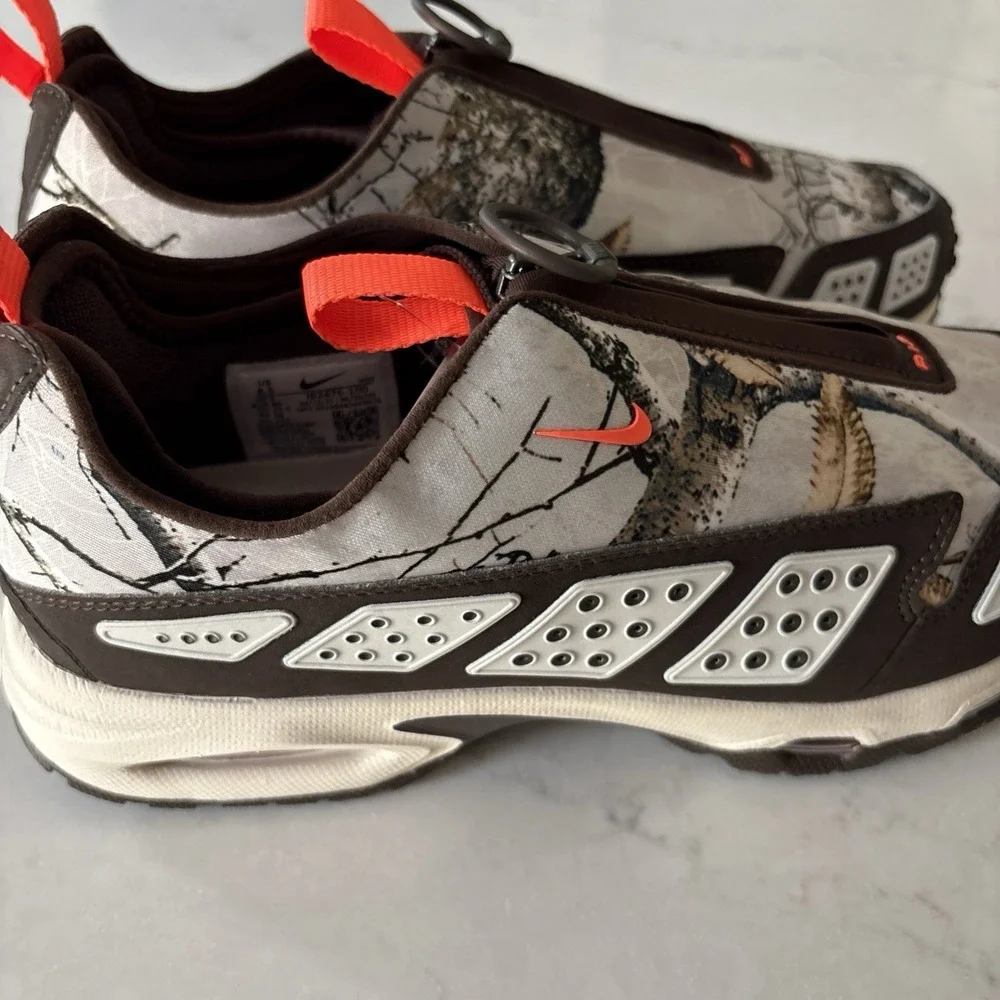 Nike Air Max SNDR x RealTree Light Orewood IB2476-100 Women's 8.5 New Zip Lace